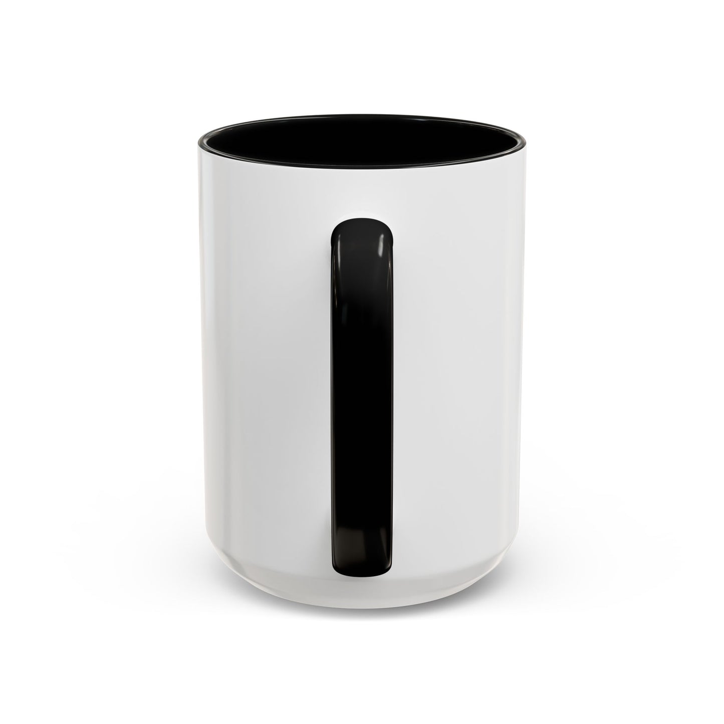 Teacher Accent Coffee Mug — Colorful School Supplies Design (11/15oz)