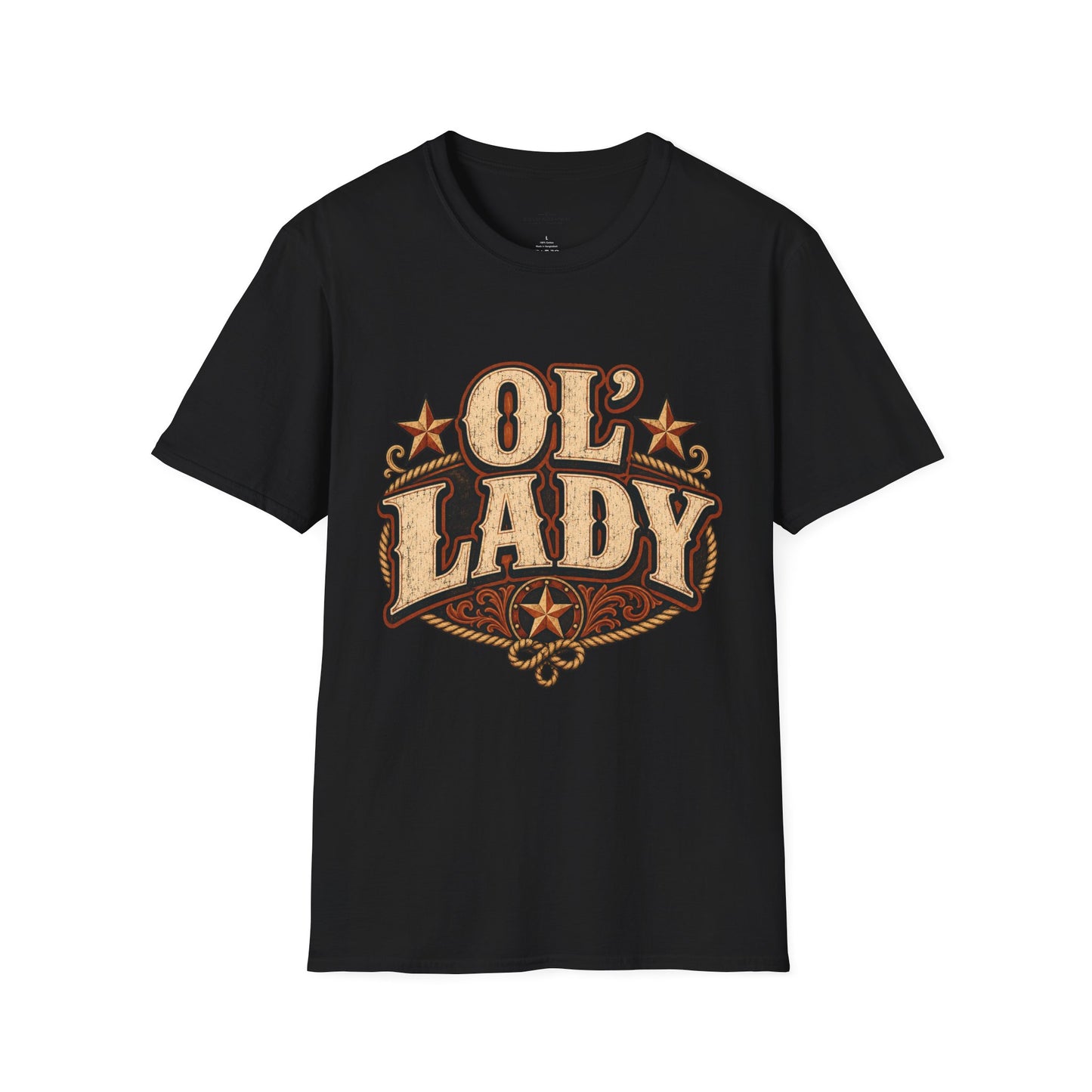 Ol' Lady Western Graphic T‑Shirt