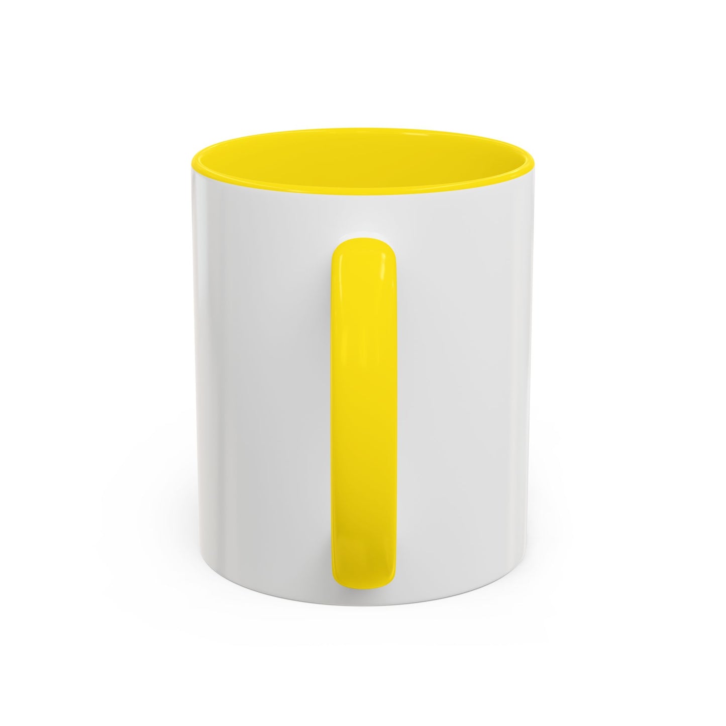 Teacher Accent Coffee Mug — Colorful School Supplies Design (11/15oz)