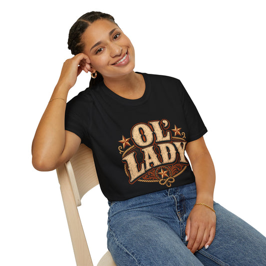 Ol' Lady Western Graphic T‑Shirt