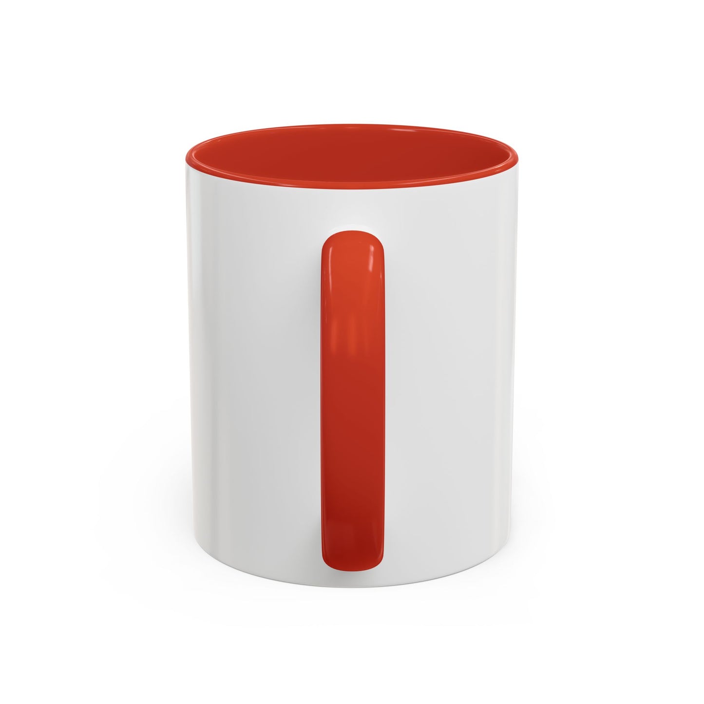 Teacher Accent Coffee Mug — Colorful School Supplies Design (11/15oz)