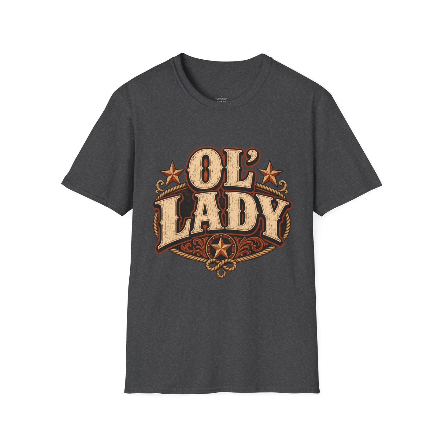 Ol' Lady Western Graphic T‑Shirt