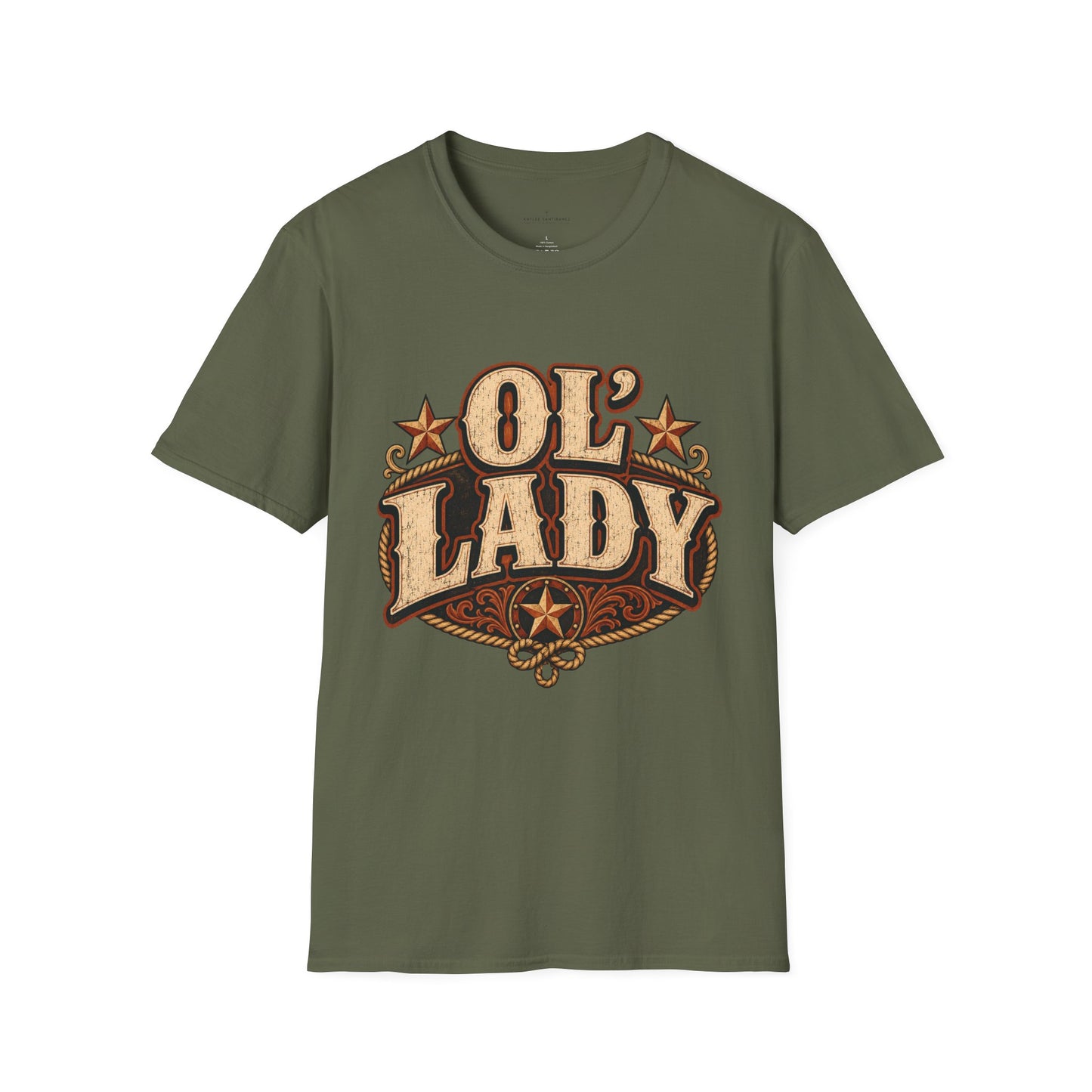 Ol' Lady Western Graphic T‑Shirt