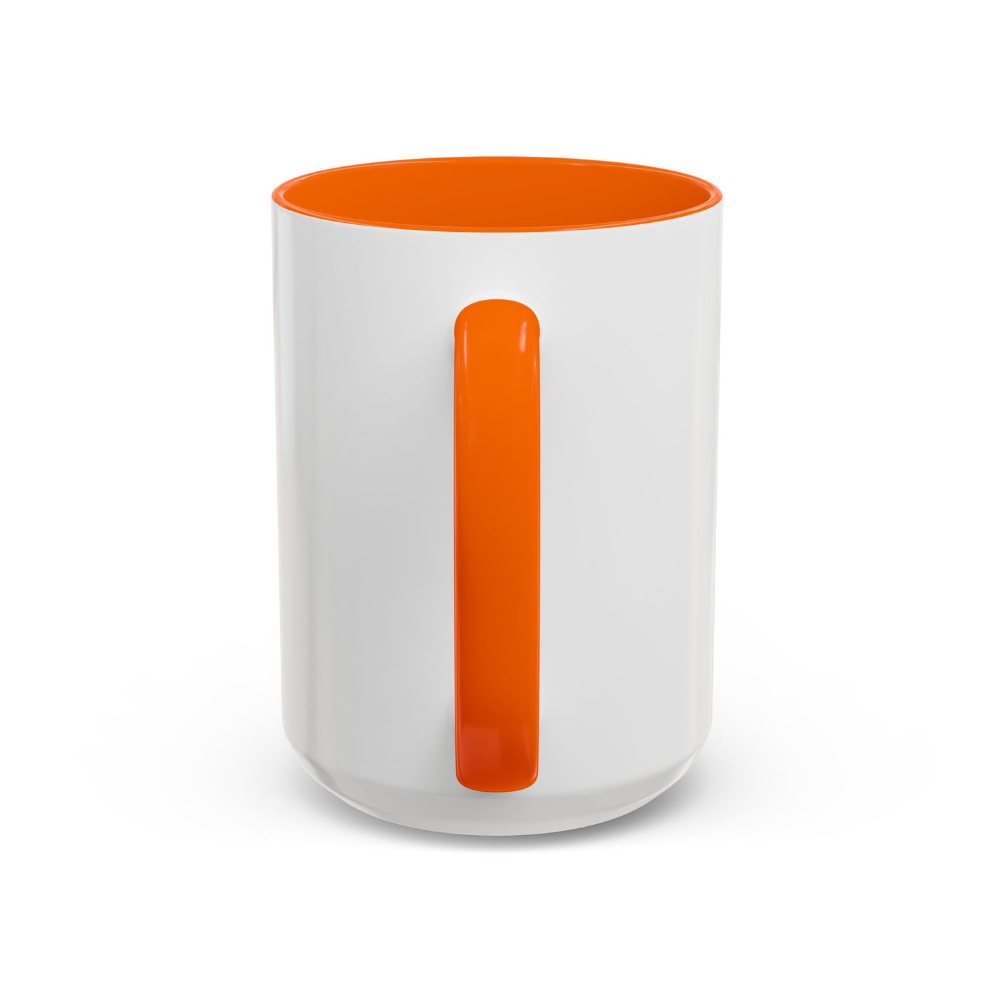 Teacher Accent Coffee Mug — Colorful School Supplies Design (11/15oz)