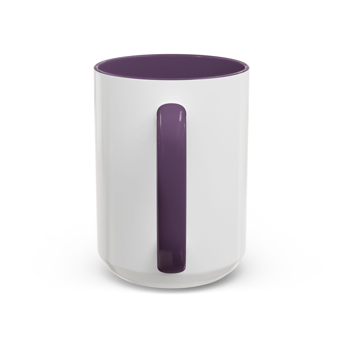 Teacher Accent Coffee Mug — Colorful School Supplies Design (11/15oz)