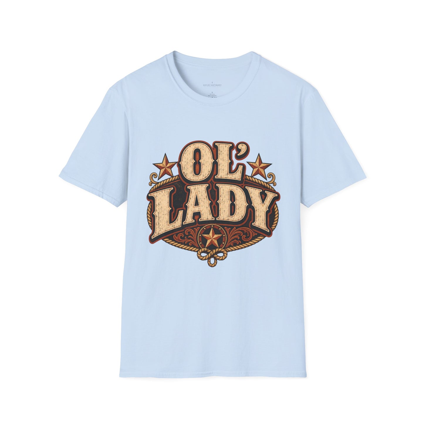 Ol' Lady Western Graphic T‑Shirt