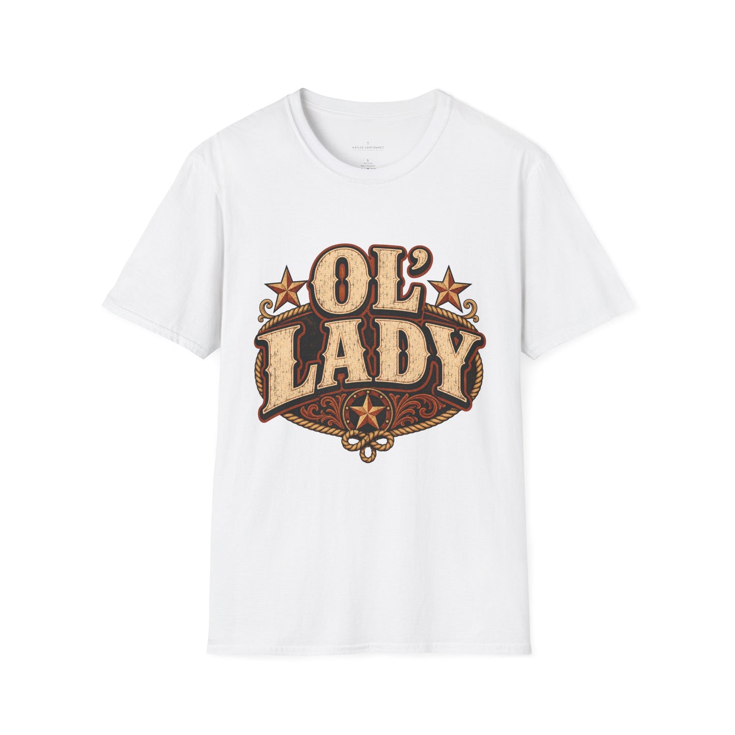 Ol' Lady Western Graphic T‑Shirt